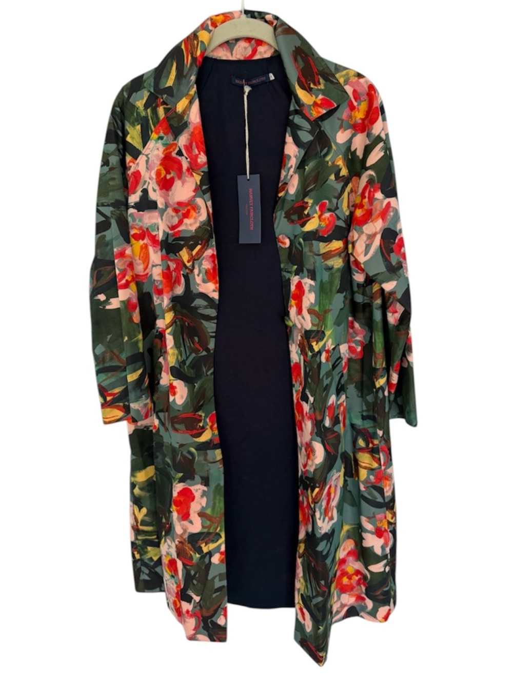 Harvey Faircloth Floral Coat - Multicolor